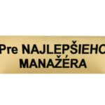 Tabuľka:  NAJ. MANAŽÉR