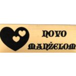 Tabuľka: NOVO MANŽELOM