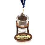Pohárik tridsiatnika, na šnúrke
